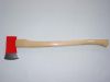 carbon steel axe with wooden handle shandong make